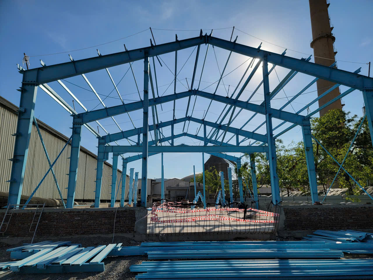 Xưởng bảo dưỡng xe – Công ty xi măng Nghi Sơn